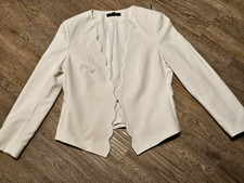 Blazer in weiß von COMMA * Gr. S/38 * Wellenschnitt * Business Look