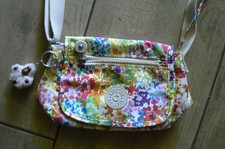 Kipling Damen Tasche Umhängetasche Cross over Gurt verstellbar Katie bunt 25x15