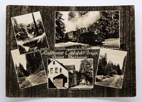 Echtfoto postkarte carlsfeld - echtfoto,