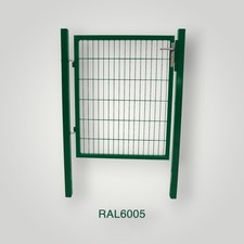 Gartentor Edelstahl-Klinke Tor Gartentür Doppelstabmattenzaun Zauntor Zauntür