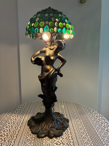 Große tischlampe tiffany - im, tiffany-