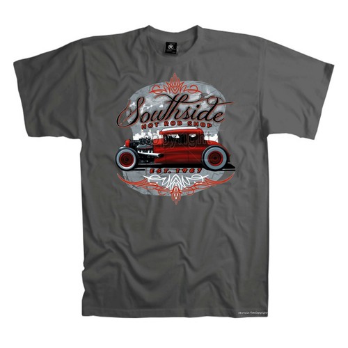 Shirt hot rod werkstatt - t-shirt,