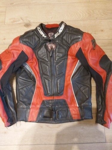 Suomy motorradjacke leder - leder, gr