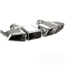 EDELSTAHL  2x Auspuffblende