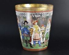 Fritz Heckert Glas Becher