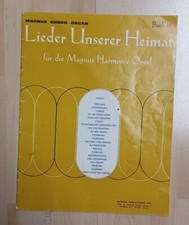 Notenheft Lieder der Heimat Notenheft für Orgel