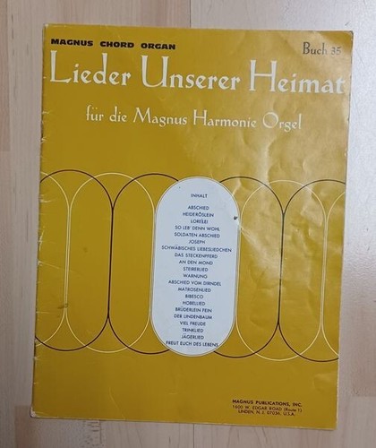 Notenheft lieder der heimat - notenheft,