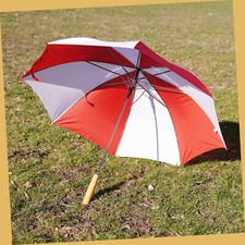 Regen Sonnen Schirm rot weiß