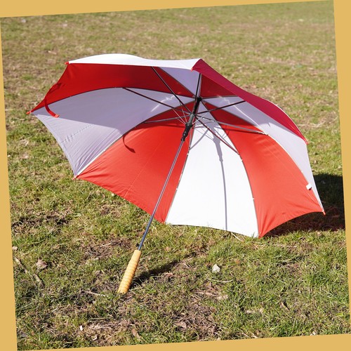 Regen sonnen schirm rot weiß - regen,