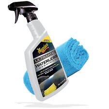Meguiars Ultimate Waterless Wash & Wax + detailmate Poliertuch 550 GSM 40x40cm