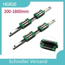 HGR20 Linearschiene Linearführung Führungsschiene + HGH20CA Gleitblocks CNC DIY