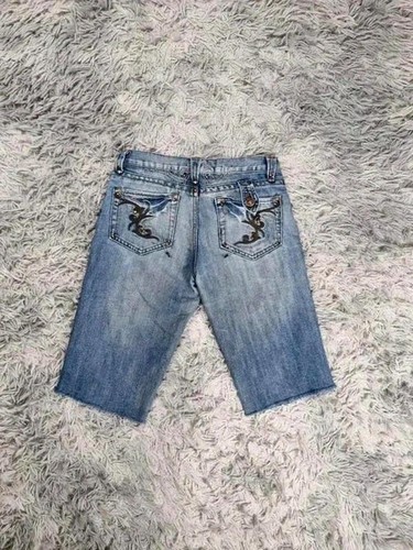 Vintage hipster jeans shorts - jeans,