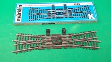 B20 Märklin H0 2275 K-Gleis Weiche DKW Kreuzungsweiche Vollprofil OVP TOP