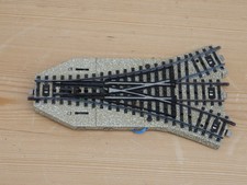 1 Stück Märklin H0 Dreiwegeweiche schaltbar