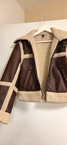 Damen jacke kunstleder - jacke,