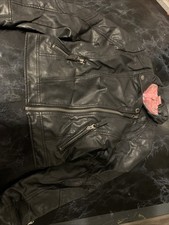 Kinder Jacke Leder Optik, von Kiki&Koko Größe 122, Maße siehe Fotos 100% Viskose