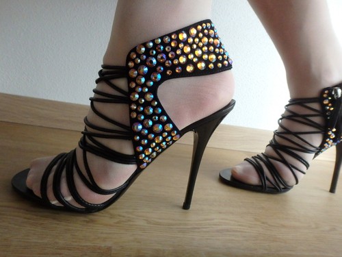 Zanotti high heel sandalette - high,