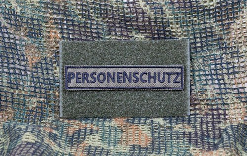 Klettpatch personenschutz - klettpatch, "personenschutz"
