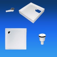 Kaldewei Duschwanne Superplan mit Styroporträger & Ablauf Duschtasse Dusche