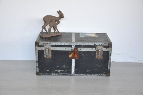 Vintage reisekoffer truhe - vintage,