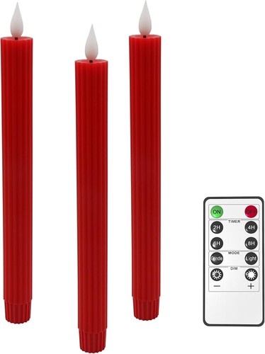 Echtwachs led stabkerzen - led,