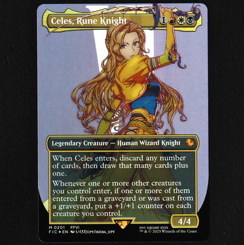 Celes rune knight - celes, 0201