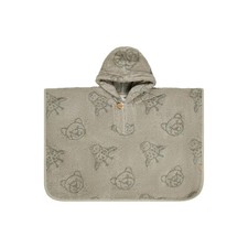 Sterntaler Badeponcho LÖWE Leo steingrau