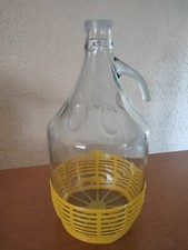  Weinkaraffe  Stück 5L Weinballon Glasbehälter 5 L