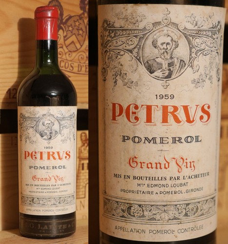 1959er petrus pomerol top - ,