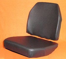 1 Sitzbezug+ 1 Lehnenbezug Std. für UNIMOG 406-421, Kunstleder schwarz, Sitz