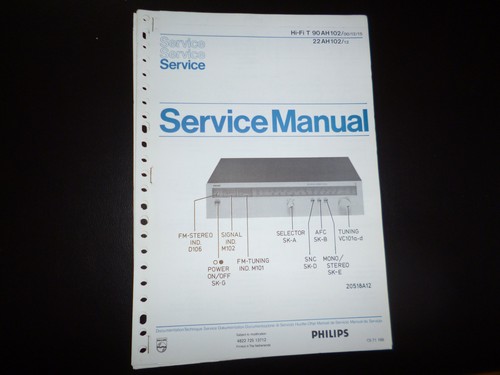 Original service manual - original,