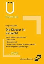 Die Klausur im Zivilrecht von Langkamp, Tobias, Lüd... | Buch | Zustand sehr gut