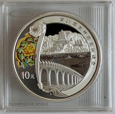 China 10 Yuan 2008,  Olympia