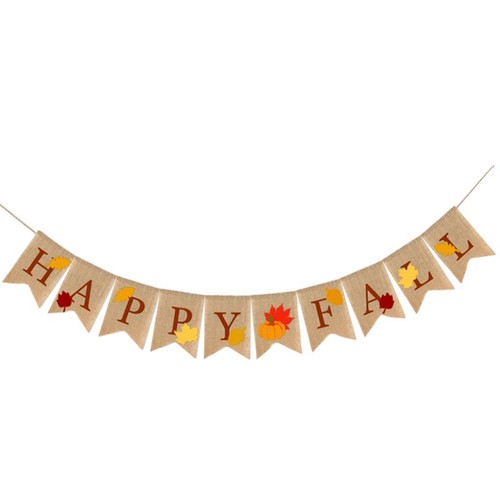 Jute herbstbanner ahorn - herbstbanner,,