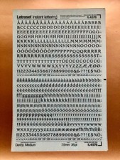 LETRASET  4576 RENATE BOLD