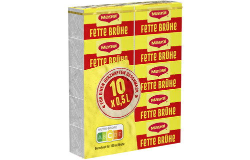 Maggi fette brühe 5 l - 10, x
