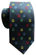 Bus seidenkrawatte cm - bus, 7,5