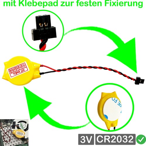 Bios plug cable - plug, cmos