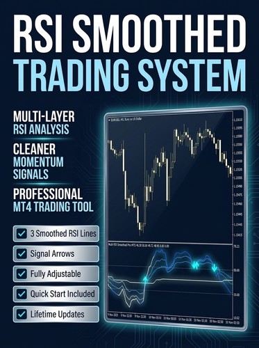 Rsi smoothed trading system - rsi,