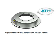 Drehkranz Kugellenkkranz Lenkkranz verzinkt Z-300 mm 700kg Anhänger Kutsche NEU