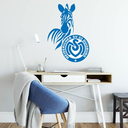 Wandtattoo msv duisburg - msv, logo