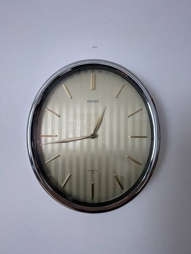 Seiko quartz wanduhr - vintage, |