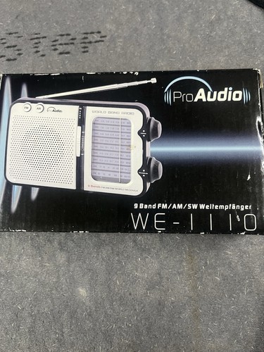 Proaudio weltempfänger 9band - proaudio,