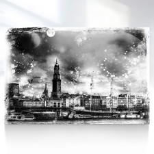 Leinwand bild hamburg städte - leinwand,