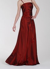 Abendkleid, 2-in-1, weinrot