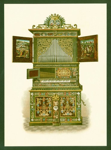 Lithographie anno 1892 - ,
