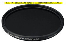 Kenko | Pro 1 Digital Pro ND 8 (W) | 62 mm | LDF DMC Digital Kamera Filter Foto 