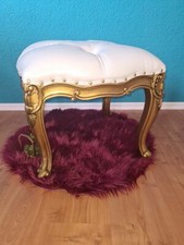 EDLER HOCKER SCHEMEL FUSSBANK