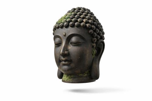 Buddha kopf statue - magnesia, 29