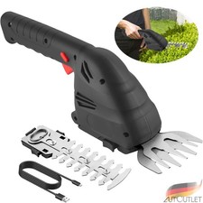 2in1 Akku Grasschere